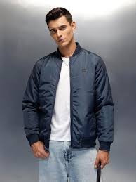 Navy Bomber Jacket