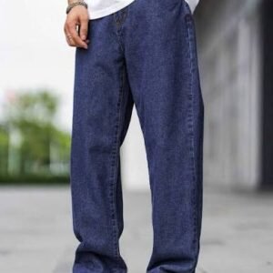 Dark Blue Regular Jeans
