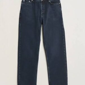 Navy Tapered Jeans