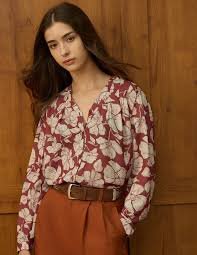 Floral Print Relaxed Top