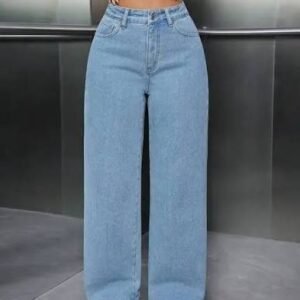Classic Blue High-Waist Jeans
