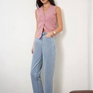 Light Blue Mom Fit Jeans