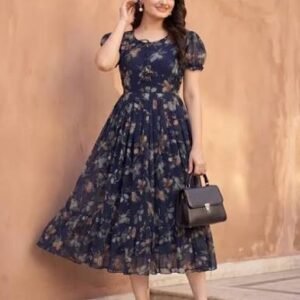 Floral Summer Midi Dress