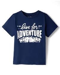 Blue Adventure Graphic T-Shirt