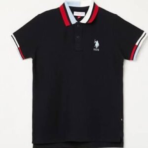 Navy Kids Polo T-Shirt
